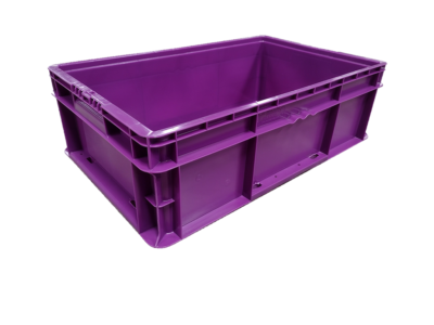 New Monoflo 24" x 15" x 7" Purple Hand Tote Smooth Bottom