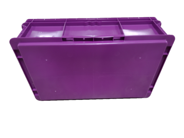 New Monoflo 24" x 15" x 7" Purple Hand Tote Smooth Bottom - Image 8