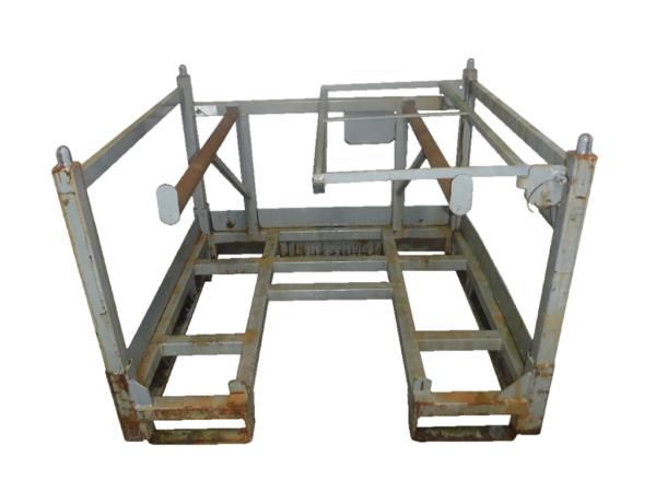 Used HPJ Industries 48" x 45" x 34" Steel Rack Walk In Pick Face 48" Side