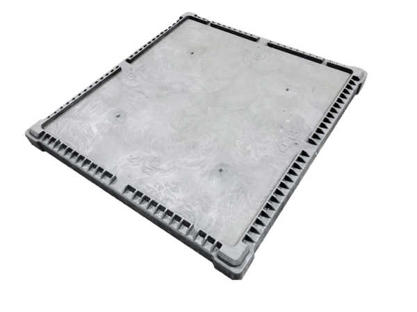 Used Buckhorn 45" x 48" x 6" SF TO Lid