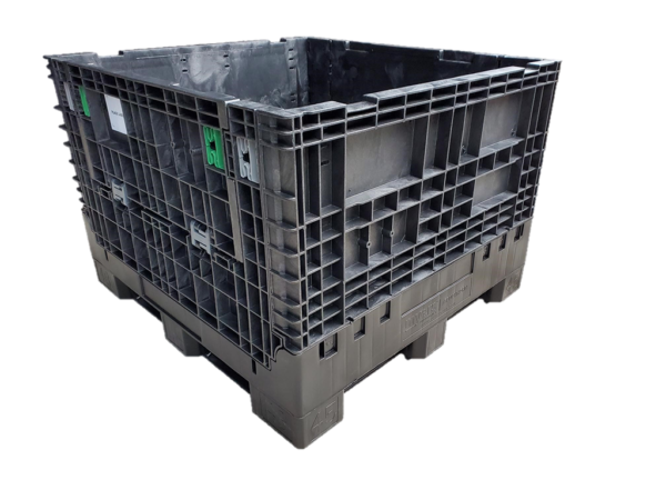 New Buckhorn 45" x 48" x 34" All Black BR Bulk Container