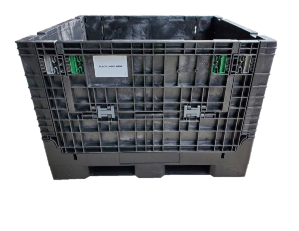 New Buckhorn 45" x 48" x 34" All Black BR Bulk Container - Image 4