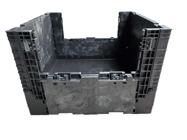 New Buckhorn 45" x 48" x 34" All Black BR Bulk Container - Image 2