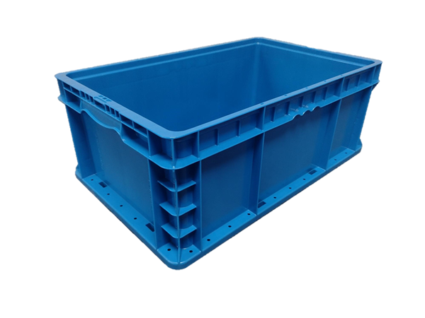 New Monoflo 24" x 15" x 9" Blue Hand Tote Smooth Bottom
