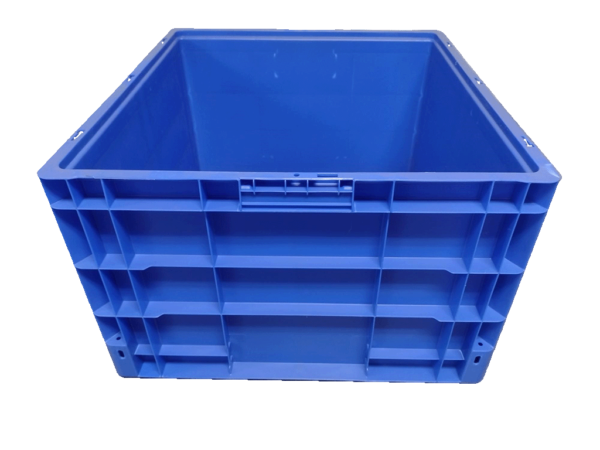 New Schaefer 24" x 22" x 14" Blue Hand Tote Smooth Bottom - Image 4