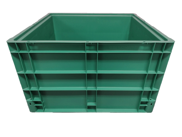 New Schaefer 24" x 22" x 14" Green Hand Tote Smooth Bottom - Image 3