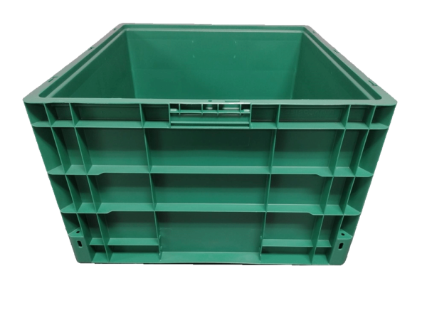 New Schaefer 24" x 22" x 14" Green Hand Tote Smooth Bottom - Image 4