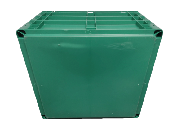 New Schaefer 24" x 22" x 14" Green Hand Tote Smooth Bottom - Image 2