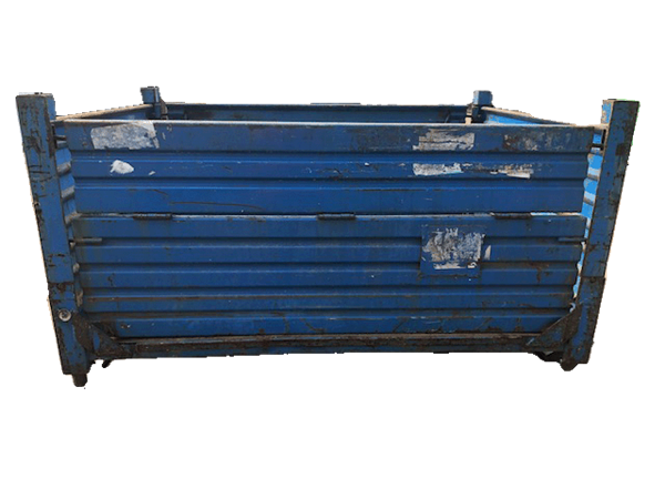 Used HPJ Industries 68" x 48" x 32" Steel Tub No Drop Doors