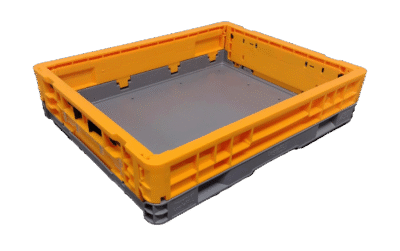 Used HPJ Industries 19" x 15" x 4" Collapsible Hand Tote