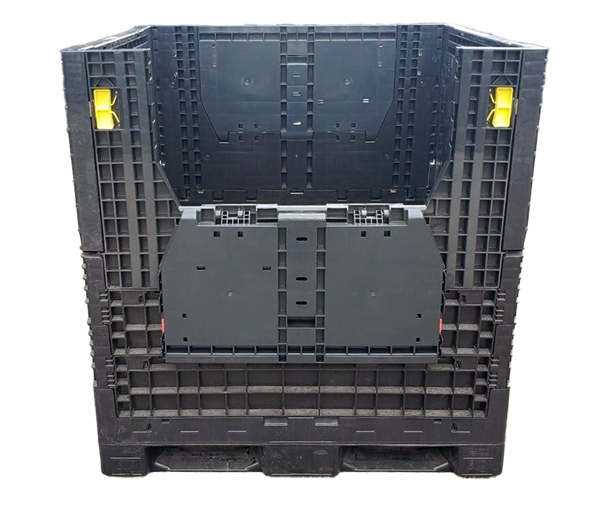 New Monoflo 45" x 48" x 50" All Black Bulk Container - Image 2