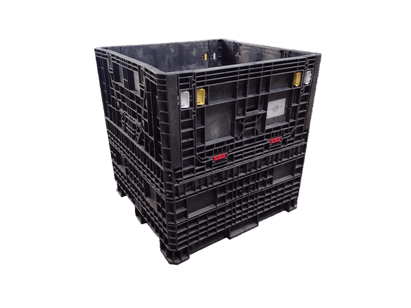 New Orbis 45" x 48" x 50" All Black  Bulk Containers