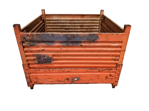 Used HPJ Industries 47.5" x 44" x 33" Steel Tub No Drop Doors - Image 3