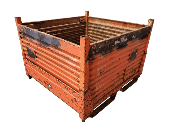 Used HPJ Industries 47.5" x 44" x 33" Steel Tub No Drop Doors