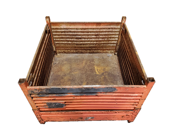 Used HPJ Industries 47.5" x 44" x 33" Steel Tub No Drop Doors - Image 2