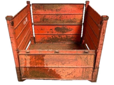 Used HPJ Industries 51.5" x 44.5" x 46" Steel Tub  51" Side