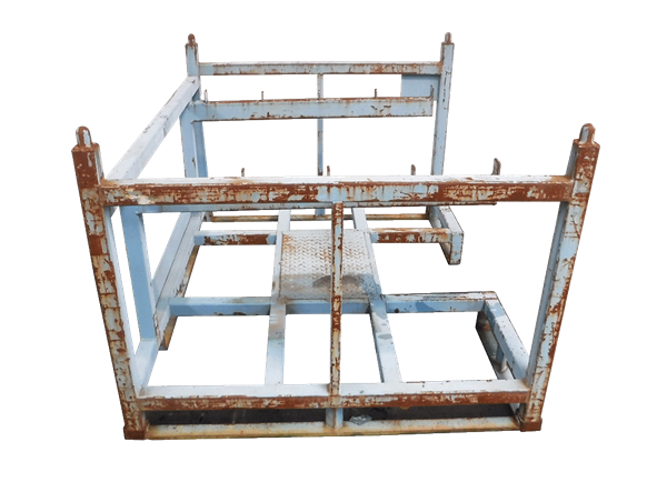 Used HPJ Industries 62" x 47.5" x 36" Steel Rack Front Pick on 62" Side - Image 3