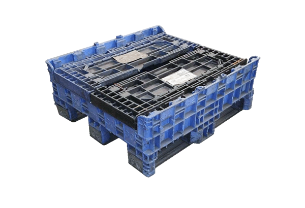 Reconditioned Buckhorn 30" x 32" x 30" Mixed Color BS Bulk Container - Image 2