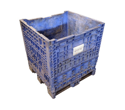 Reconditioned Buckhorn BS 30" x 32" x 34" Mixed Color Bulk Container