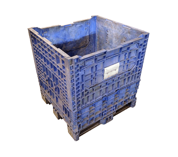Reconditioned Buckhorn 30" x 32" x 34" Mixed Color BS Model Bulk Container