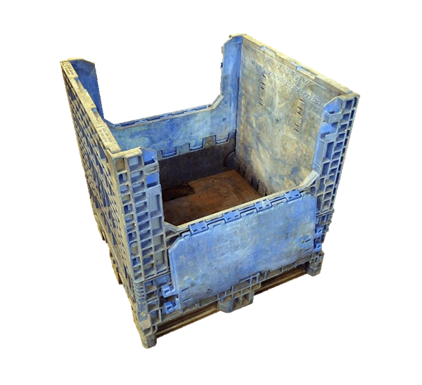 Reconditioned Buckhorn 30" x 32" x 34" Mixed Color BS Model Bulk Container - Image 3