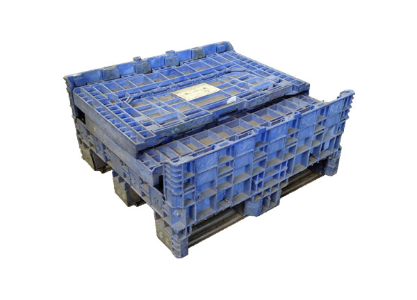 Reconditioned Buckhorn 30" x 32" x 34" Mixed Color BS Model Bulk Container - Image 2