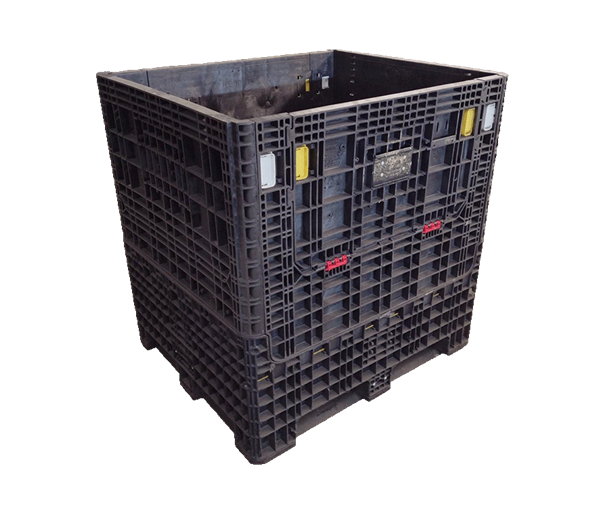 Reconditioned HPJ Industries 40" x 48" x 47" Mixed Color Bulk Container