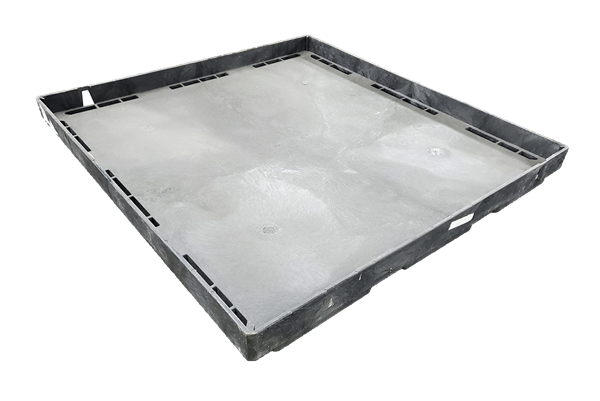 Used HPJ Industries  30" x 32" x 6" SF Lid - Image 4