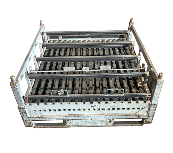 Used HPJ Industries 48" x 45" x 20" Steel Rack Top Pick