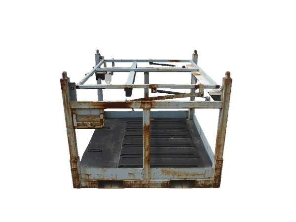 Used HPJ Industries 48" x 45" x 34" Steel Rack Pick Face 48" Side Lift Up Trays - Image 3