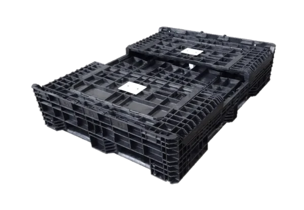 New Buckhorn 62" x 48" x 34" All Black  Containers - 4 Drop Doors - Image 3