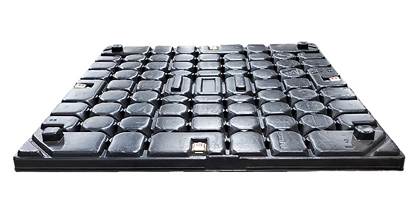 Used HPJ Industries  45" x 48" x 6" Robinson Thermoformed Lid - Image 3