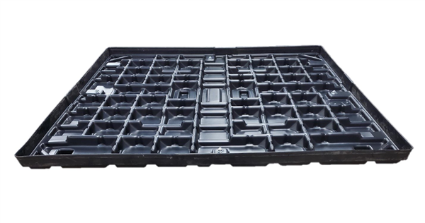 Used HPJ Industries  45" x 48" x 6" Robinson Thermoformed Lid - Image 2
