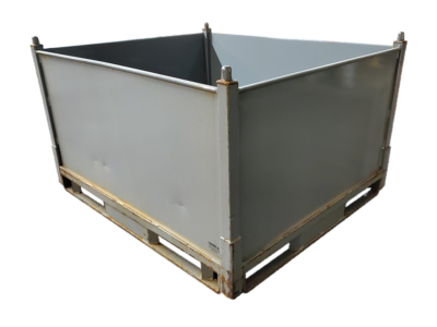 Used HPJ Industries 60" x 52" x 36" Steel Tub No Drop Door