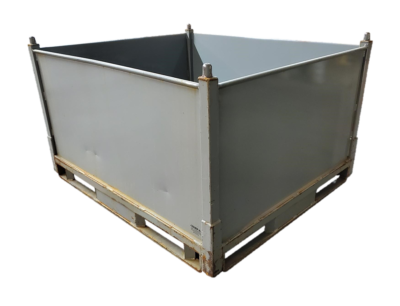Used HPJ Industries 60" x 52" x 36" Steel Tub - No Drop Doors
