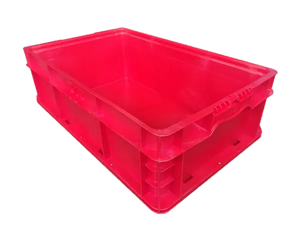 New Orbis 24" x 15" x 7" Red Hand Tote Smooth Bottom