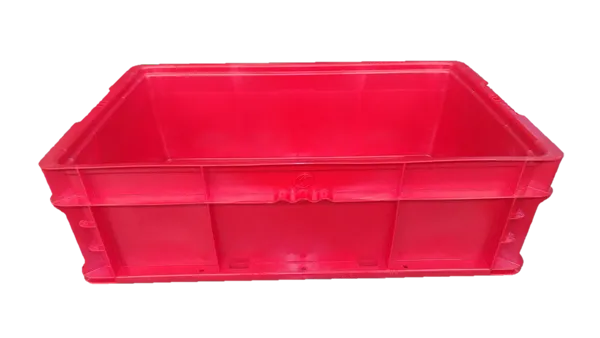 New Orbis 24" x 15" x 7" Red Hand Tote Smooth Bottom - Image 4