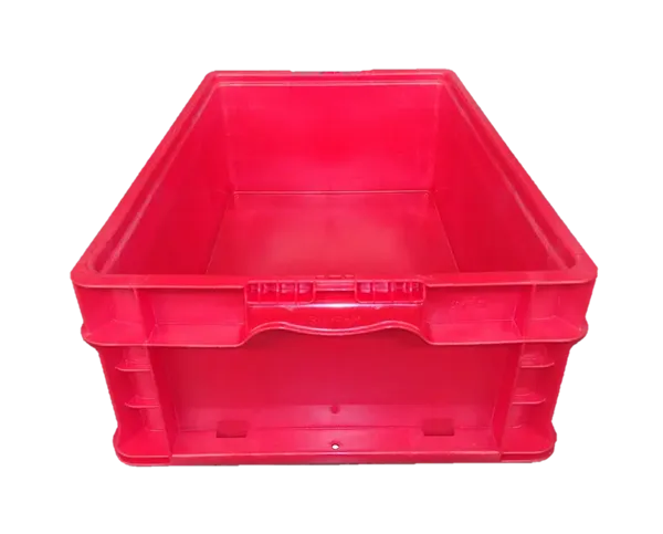 New Orbis 24" x 15" x 7" Red Hand Tote Smooth Bottom - Image 5