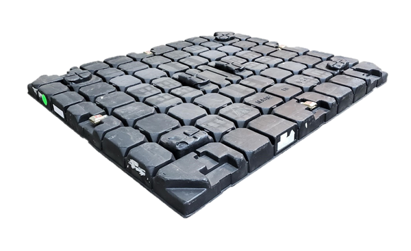 Used 56" x 48" x 3" Robinson Thermoformed Lid