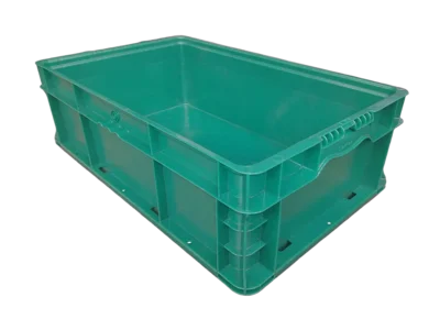 New Orbis Industries  24" x 15" x 7" Green Hand Tote Reinforced Bottom