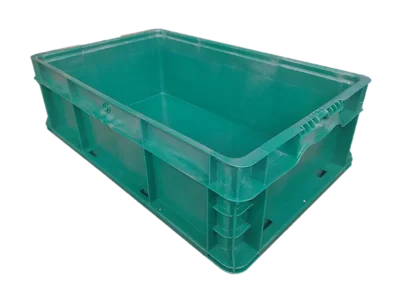 New Orbis 24" x 15" x 7" Green Hand Tote Smooth Bottom