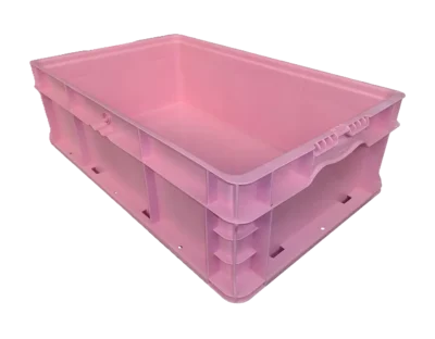 New Orbis 24" x 15" x 7" Pink Hand Tote Reinforced Bottom