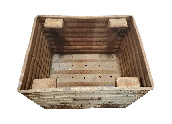 Used HPJ Industries 35" x 27" x 30" Steel Tub - No Drop Doors - Image 2