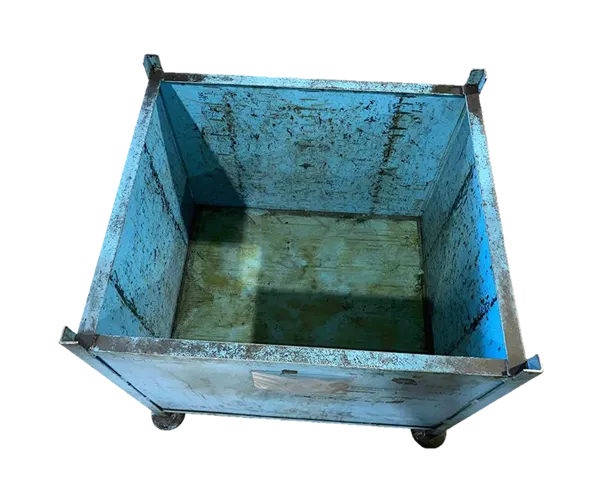 Used HPJ Industries 38.5" x 34" x 35" Steel Tub No Drop Doors - Image 3