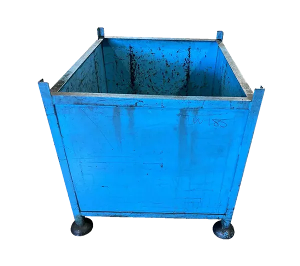Used HPJ Industries 38.5" x 34" x 35" Steel Tub No Drop Doors - Image 2