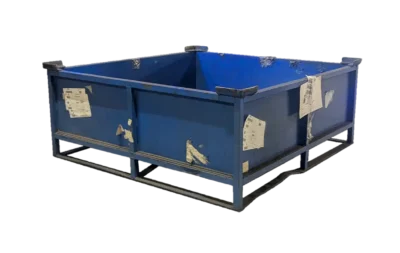 Used HPJ Industries 44" x 44" x 18" Steel Tub - No Drop Doors