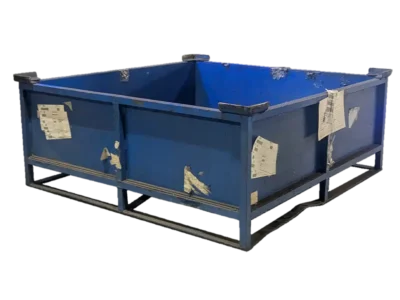 Used HPJ Industries 44" x 44" x 18" Steel Tub No Drop Doors