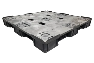 New HPJ Industries 45" x 48" Black SMR Stackable Pallet