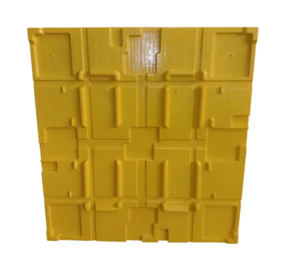 New Orbis 45" x 48" Yellow MP3 Lid