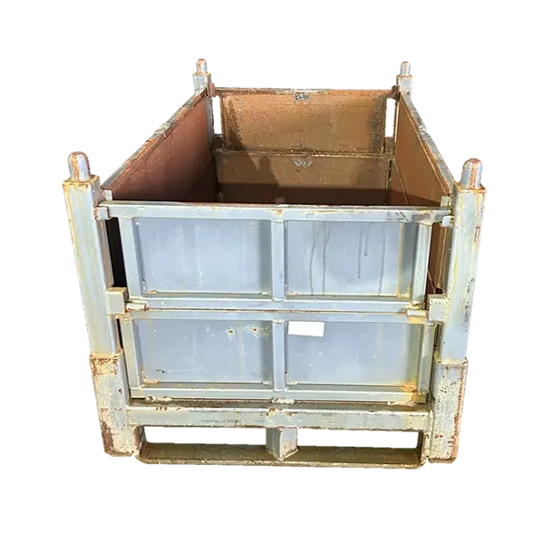 Used HPJ Industries 48" x 30" x 27" Steel Tub - 4 Drop Doors - Image 3